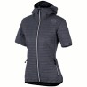 женская куртка с коротким рукавом Sportful Rythmo W Puffy тёмно-серая